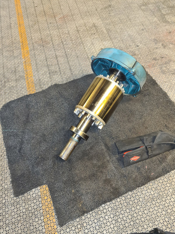 Chilled Water Pump Refurbishment Project at BFGM