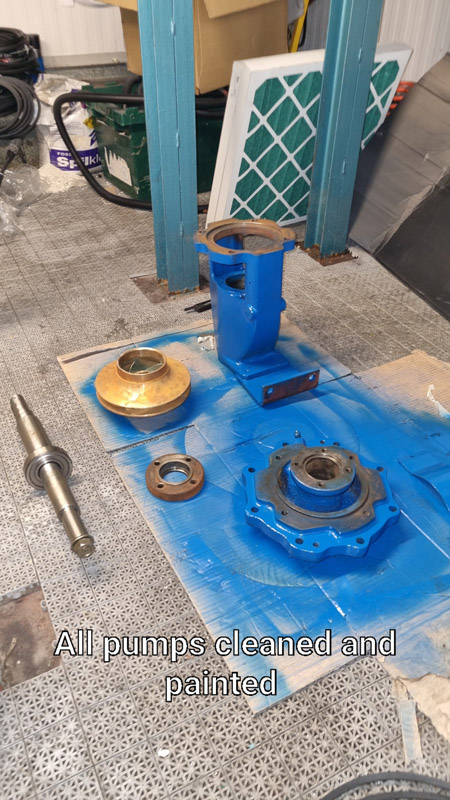Chilled Water Pump Refurbishment Project at BFGM